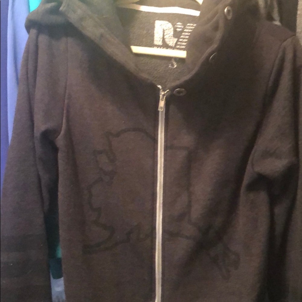 Rebel Yell Alaska hoodie grey small used